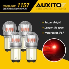 Auxito 1157 Red Led Stop Tail Turn Signal Brake Light Bulbs Canbus Error Free 4x Auxito 1157 Red Led Stop Tail Turn Signal Brake Light Bulbs Canbus Error Free 4x