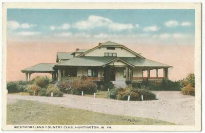 Huntington West Virginia WV ~ Westmoreland Country Club Golf Course 1920's
