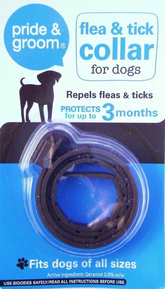 Pride & Groom Flea & Tick Insect Repellent Collar 3 Months for Dogs Puppies - Image 3