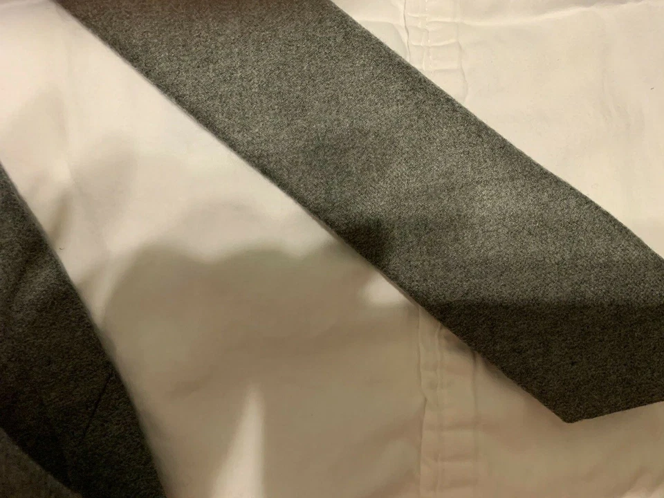 ELEVENTY Corbata Flaca Lana Hecha a Mano en Italia Foto 3 de 4