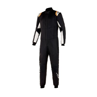 Neu Alpinestars Rennoverall HYPERTECH V2 Schwarz/Orange (FIA) (52)