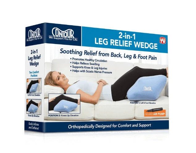 Contour 2 in 1 Leg Relief Wedge Pillow