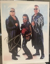 The Nasty Boys Brian Knobbs & Jerry Sags WWF Signed Autographed 8 1/2 X11￼ Photo