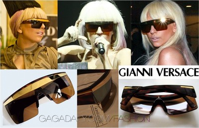 GIANNI VERSACEヴィンテージ サングラスMOD372レディーガガ着 Vintage GIANNI VERSACE sunglasses 676 AS SEEN ON LADY GAGA | eBay