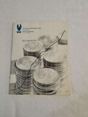 1968 December 31, Income Foundation Fund Magazine, Annual Report, (MH904)