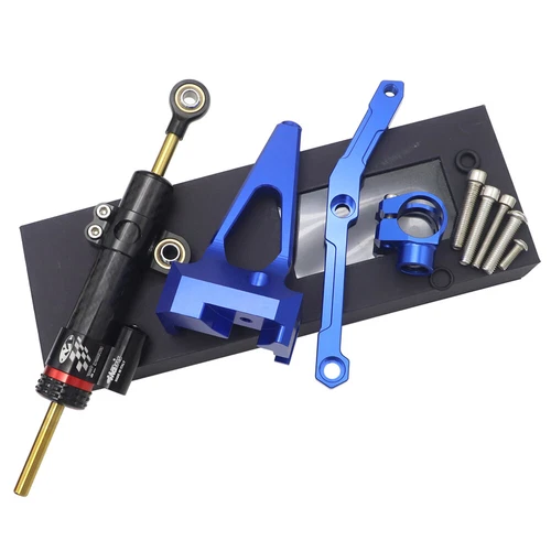 Motorcycle Steering Stabilizer Damper Stand Kit For YAMAHA MT-09 FZ09 2013-2020 - Bild 2 von 6