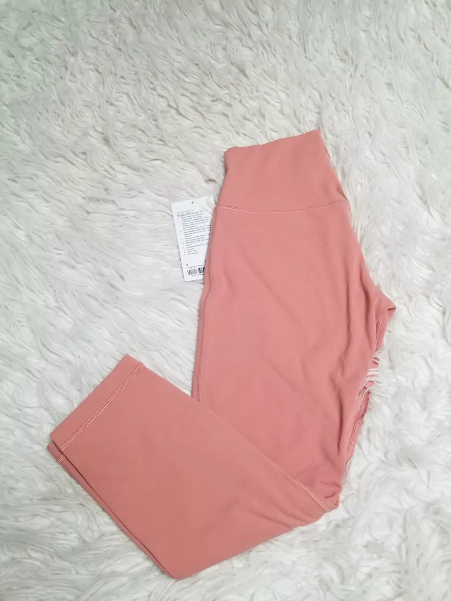 NWT Lululemon Align high-Rise 23” - Pink Savannah PSAV size 8 Legging  authentic