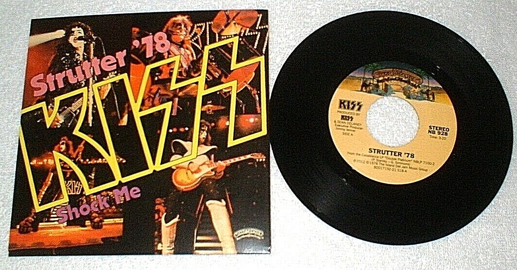 【見本盤】キッス／ストラッター’78　シングル • レコード KISS 
