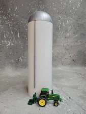 1/64 Custom scratch built Plastic 20x60 Silver Stave Silo