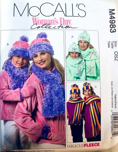 U PICK! Misses & Plus Size FLEECE JACKET VEST COAT PONCHO Sew Pattern ~ UC - Picture 95 of 102