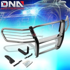 For 03-11 Honda Element Y1h1 Black Coated Mild Steel Front Grill Guard Flame