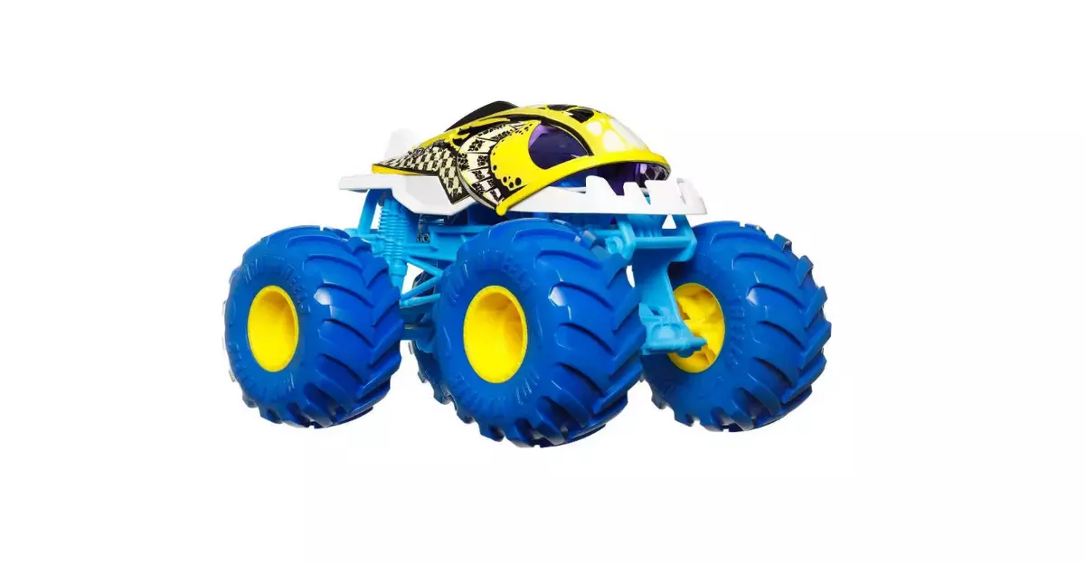 Hot Wheels Monster Trucks, Oversized Monster Truck in 1:24 Scale 