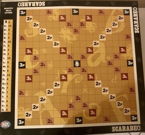 GIOCO DA TAVOLO - EG Editrice Giochi SCARABEO - Multicolore Completo - Foto 3 di 4