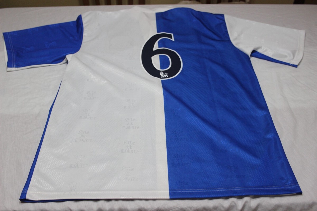 Official Blackburn Rovers FC 1996-97 Jersey Assic T/XL