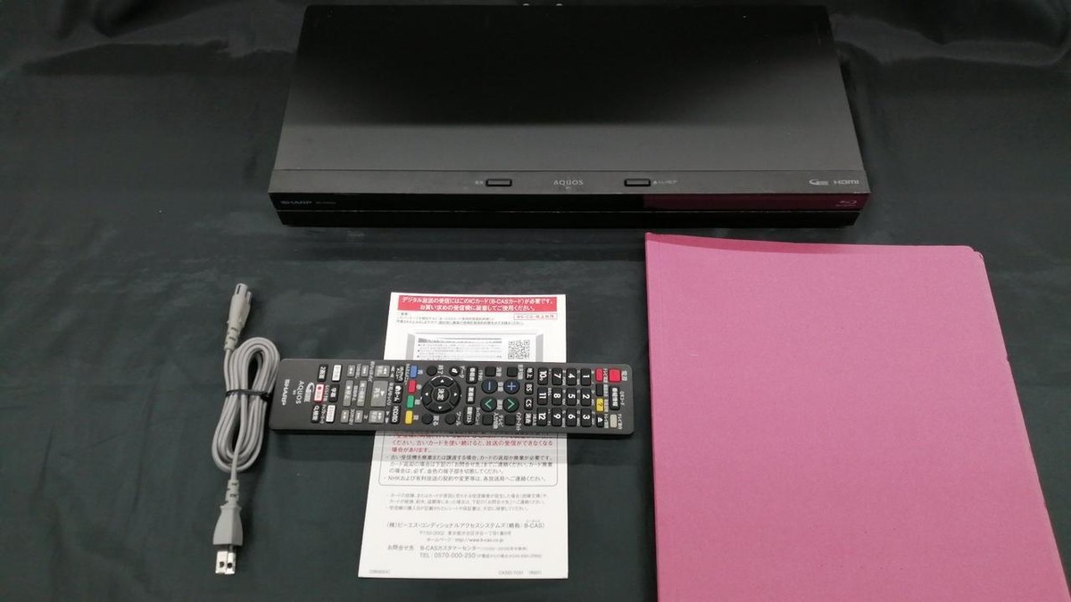 Sharp BD-NW520 Blu-ray/DVD/HDD recorder Good Condition from