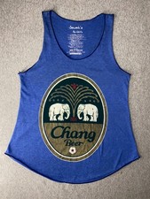 Thai Style Chang Beer Vest, Unisex Size Med woman