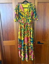 Farm Rio Ruffle Maxi Dress Size S NWOT