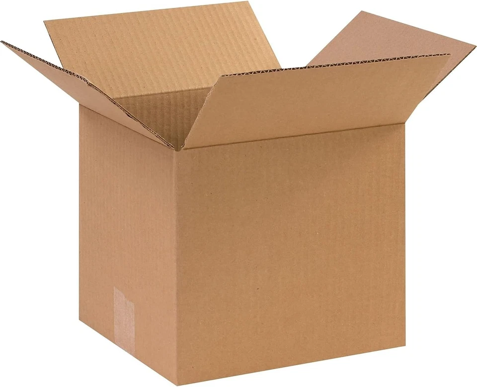 25-Pack Corrugated Boxes, 10x9x9 | Moving & Storage - Image 2 of 2