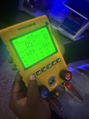 #ad #ad HVAC Digital Manifold Gauge with Thermometer Clamps LMG 10 $80.00