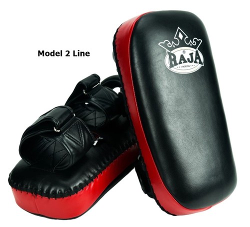 Almohadillas RAJA Kickboxing Cuero Muay Thai MMA Entrenamiento Focus Strike Objetivo Hecho TH - Imagen 8 de 13