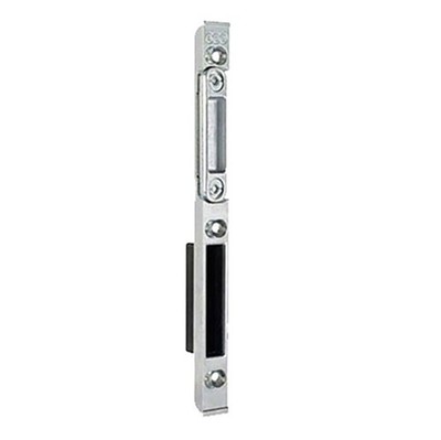 AGB Mortise Mount Lock Strike Plate w/ Dust Box 0-056-9504 Silver 8-3/8