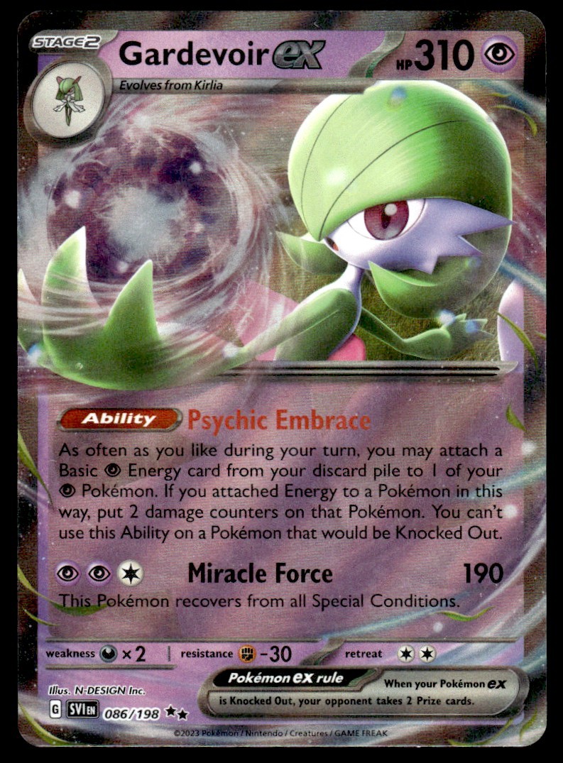 2024 Scarlet & Violet Series - Paldean Fates Gardevoir ex Double Rare #29