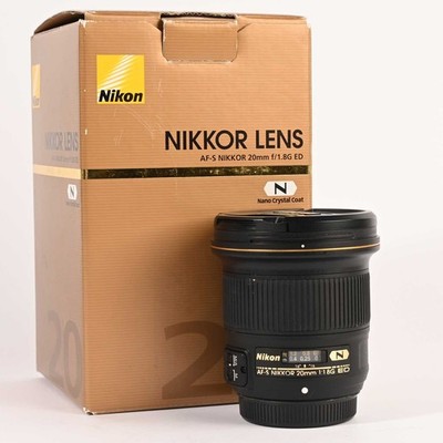 Nikon Nikkor AF-S 20mm f/1.8 G ED  SHP 311515
