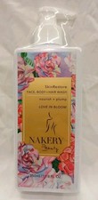 Nakery Beauty SkinRestore Wash Face Body Hair Love In Bloom Nowy 11,8 uncji