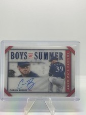 2020 Panini America's Pastime - Corbin Burnes - Boys Of Summer Auto - ser#/99