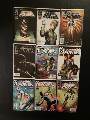 Supreme Power #1-18 (Complete Set) - MARVEL 2003 - NM