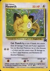 Damaged, English Pokemon Holo Meowth - 10 - Pokemon Trading Card Game (Game Boy)