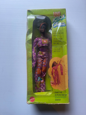 Vintage AA 70s LIVE ACTION CHRISTIE BARBIE DOLL MATTEL #1175 1970