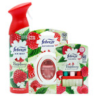 Febreze Raspberry & Elderflower 3pc Bundle Set- Complete Long Lasting Aroma Pack