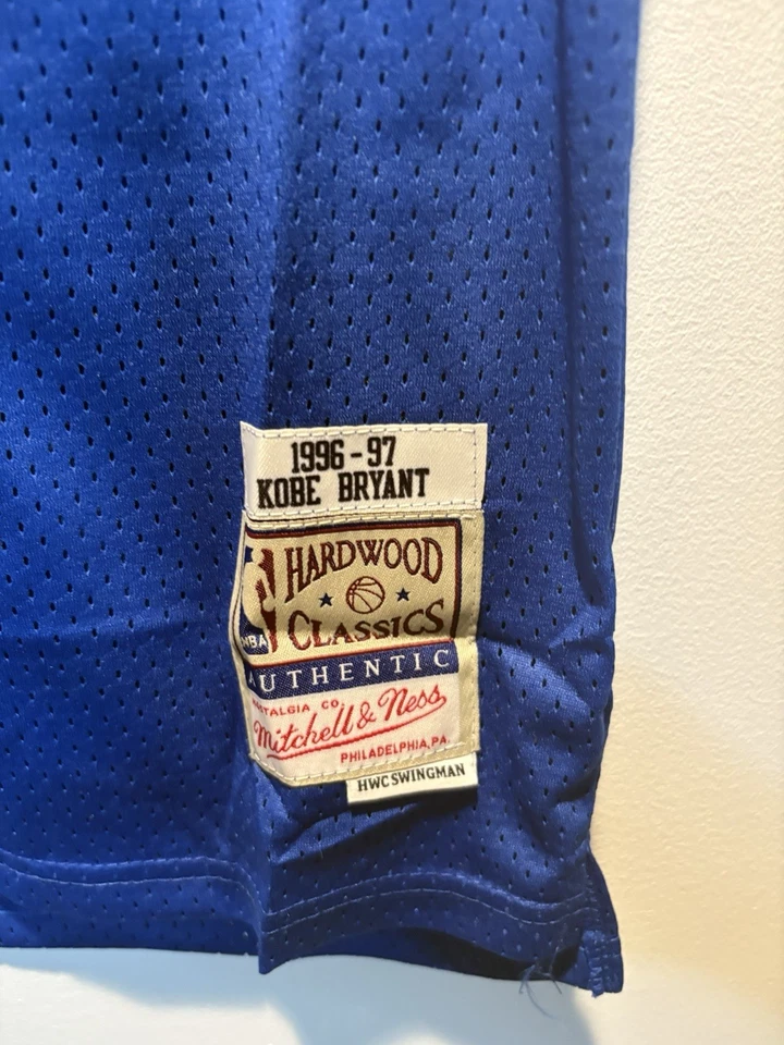 Новый! Youth L-Kobe Bryant No8 LA Lakers Mitchell Ness Hardwood Classics синий 96 - Изображение 2 из 4