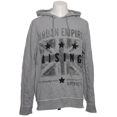 Urban Empire, Kapuzenpullover, Größe: XL, Grau, Baumwolle/Viskose, Print #zBP