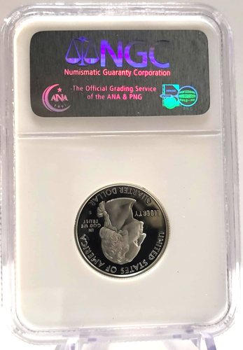 2007-S Proof SILVER Montana State Quarter 25c NGC PF70 UCAM - Picture 2 of 4