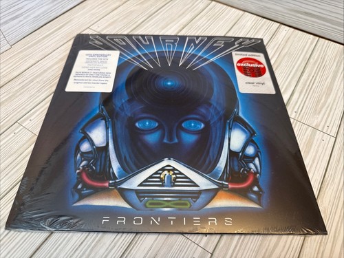 Journey Frontiers 40th Anniversary New CLEAR Vinyl LP 180G +7 in Only The Young - Picture 1 of 2