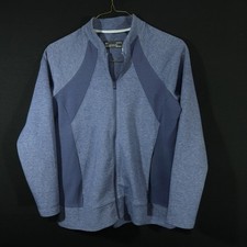 Under Armour Women s M Blue Storm Zip-Front Fitted Jacket Golf Training Gym UA