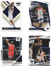 Zion Williamson Basketball Cards Lot Donruss, Prestige, NBA Hoops, Threads