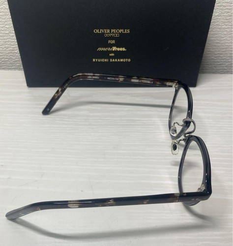 OLIVER PEOPLES for moreTrees with Ryuichi Sakamoto OPMT-3 No.4 Eyeglasses Japan - Picture 8 of 11