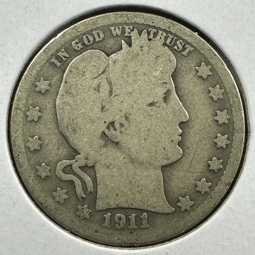 1911 25C Barber Quarter (89243)