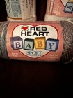 Lot of 4 Large skeins Baby Sport yarn, Red Heart (3) and 1 TLC Yarn (see detail) — photo 5