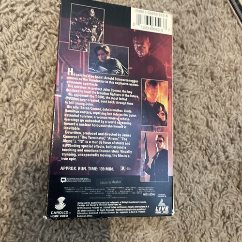 Terminator 2: Judgment Day (VHS, 1991) - Picture 2 of 3