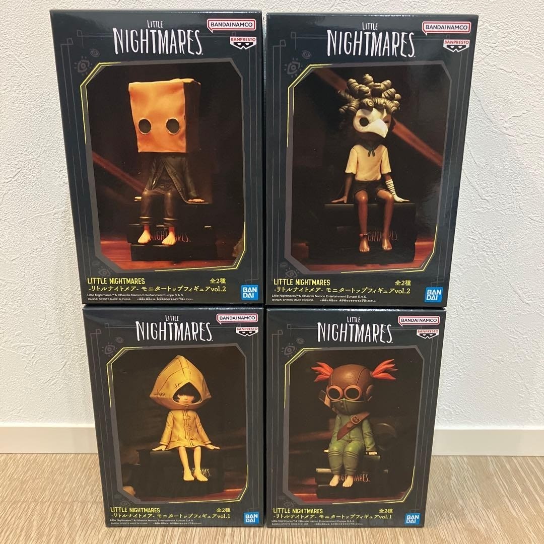 LITTLE NIGHTMARES Monitor Top Figure vol.1 vol.2 Six Alone Mono