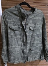 Sanctuary Women's Camouflage Casual Jacket, Size Large