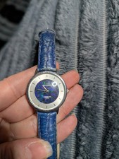 Ladies Perri Cardi Australian Opel Watch With Blue Strap