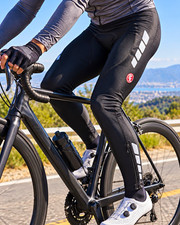 Souke Sports Men's Black Cycling Footless Tights Breathable Size L