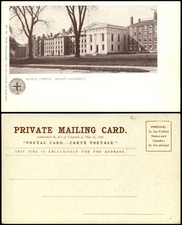 Middle Campus Brown University Providence RI Private Mailing Card PMC c1900