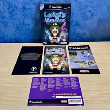 Luigi's Mansion GameCube PAL ITA Italiano Completo CIB GC Prima Stampa