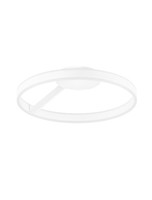 Nova Luce Deckenleuchte Bianco Weiß 40W 2650Lm 60Cm Cct Dimmer IP20